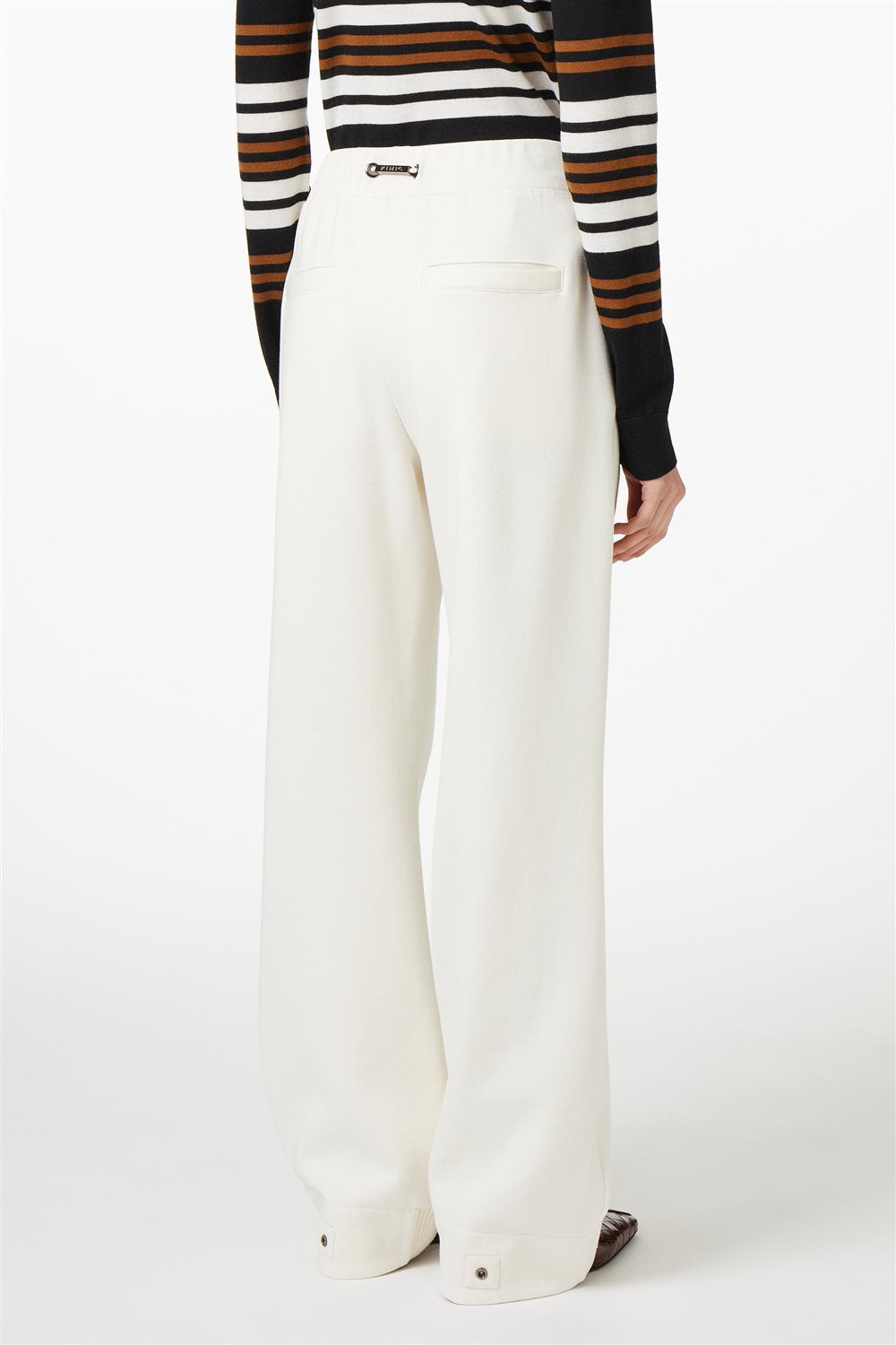 Calças Jogger em Algodão Sustentável Baunilha – Iceberg