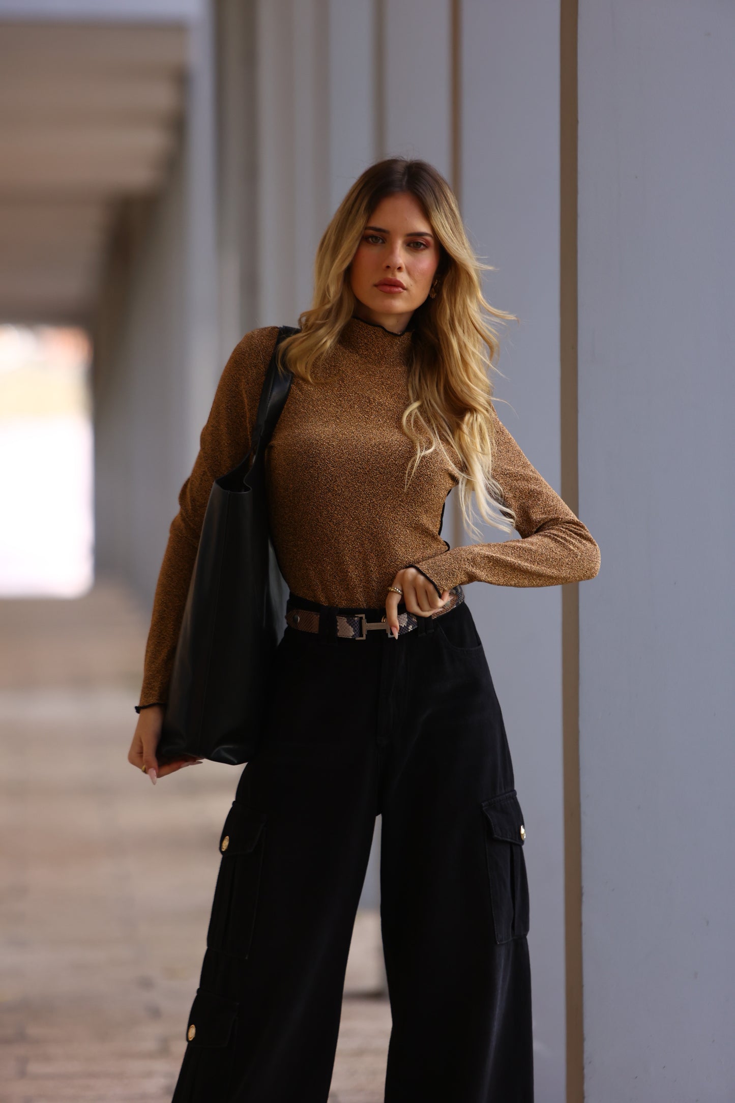 Black Baloon Work Jeans - Gaëlle Paris