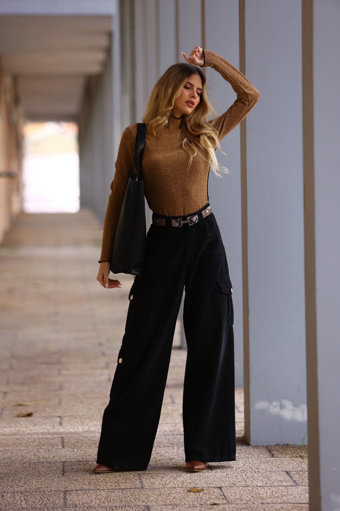 Black Baloon Work Jeans - Gaëlle Paris