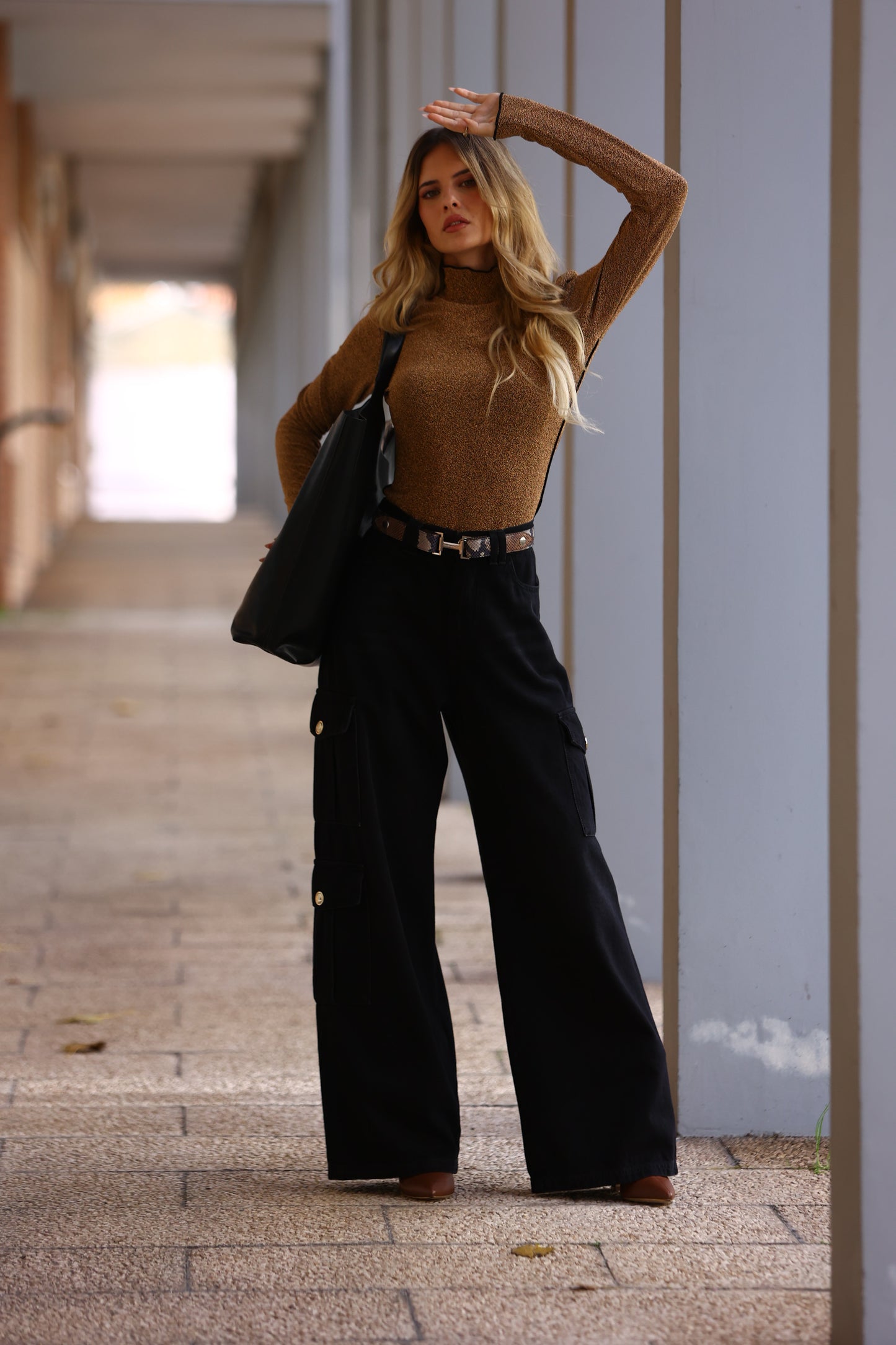Black Baloon Work Jeans - Gaëlle Paris