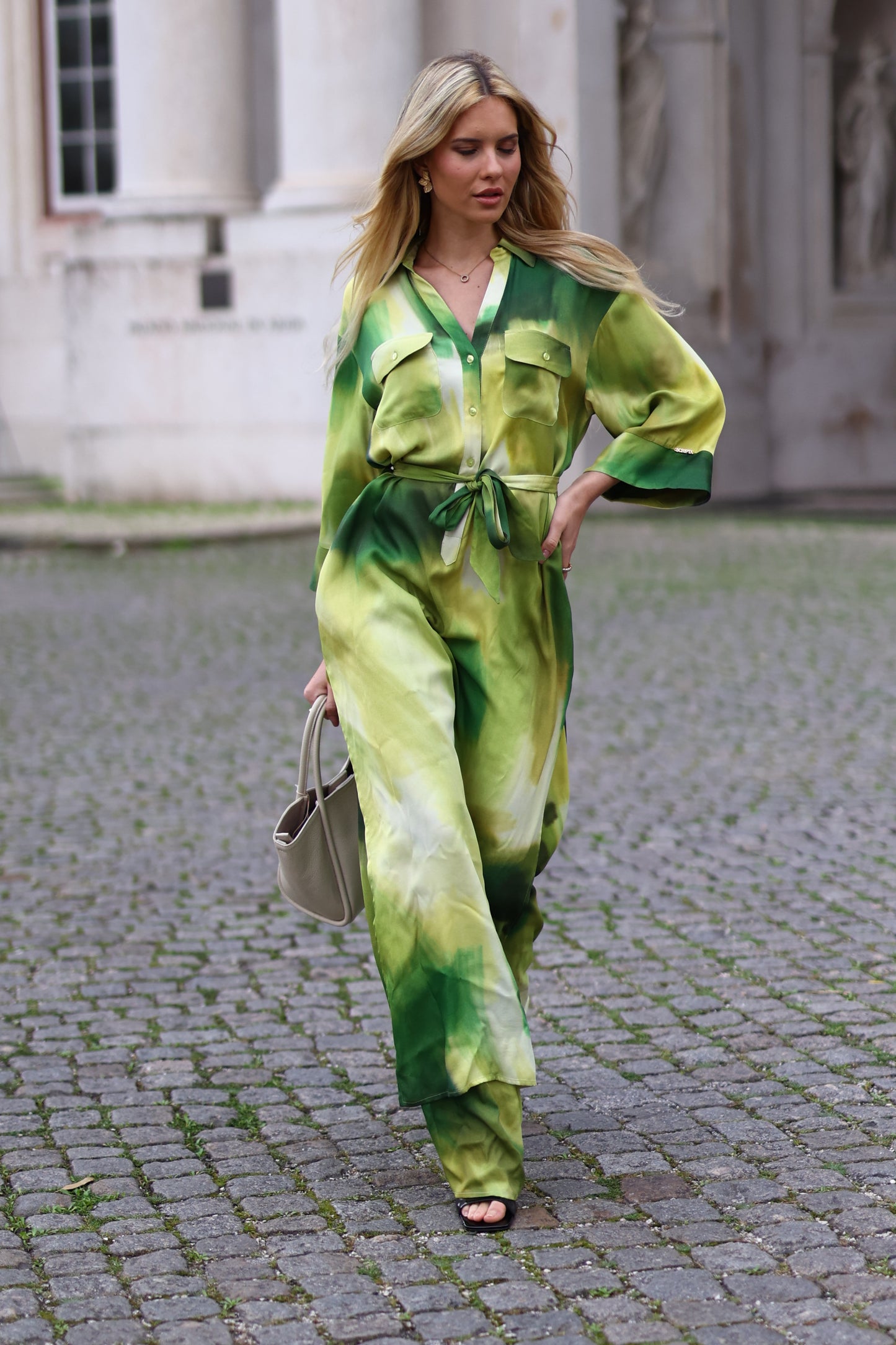 Tunic Style Printed Dress - Scripta