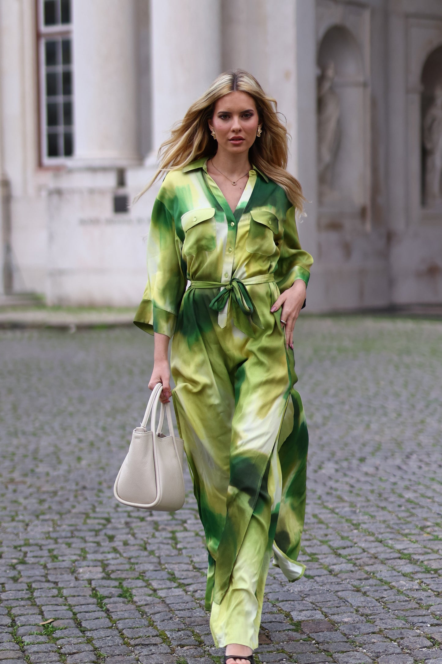 Tunic Style Printed Dress - Scripta