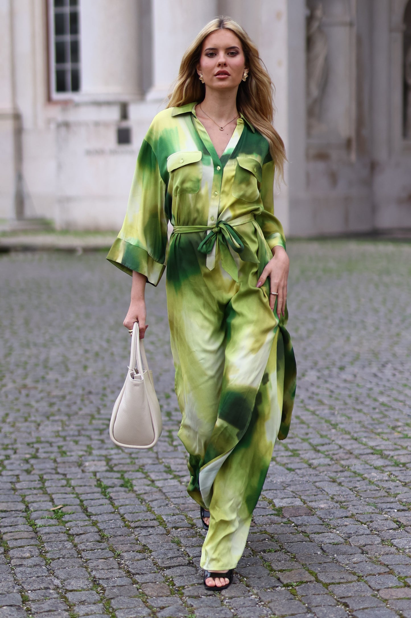 Tunic Style Printed Dress - Scripta
