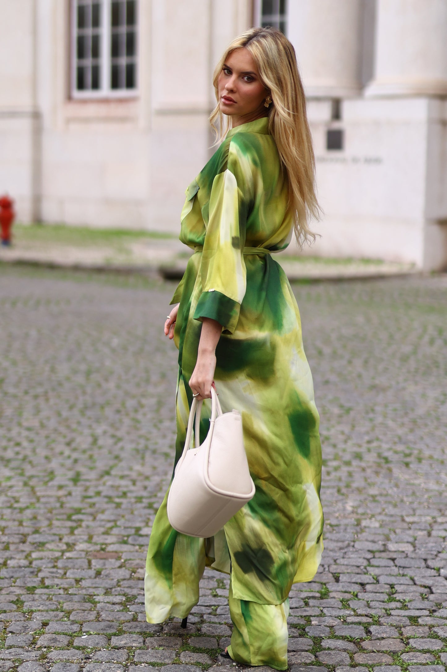 Tunic Style Printed Dress - Scripta