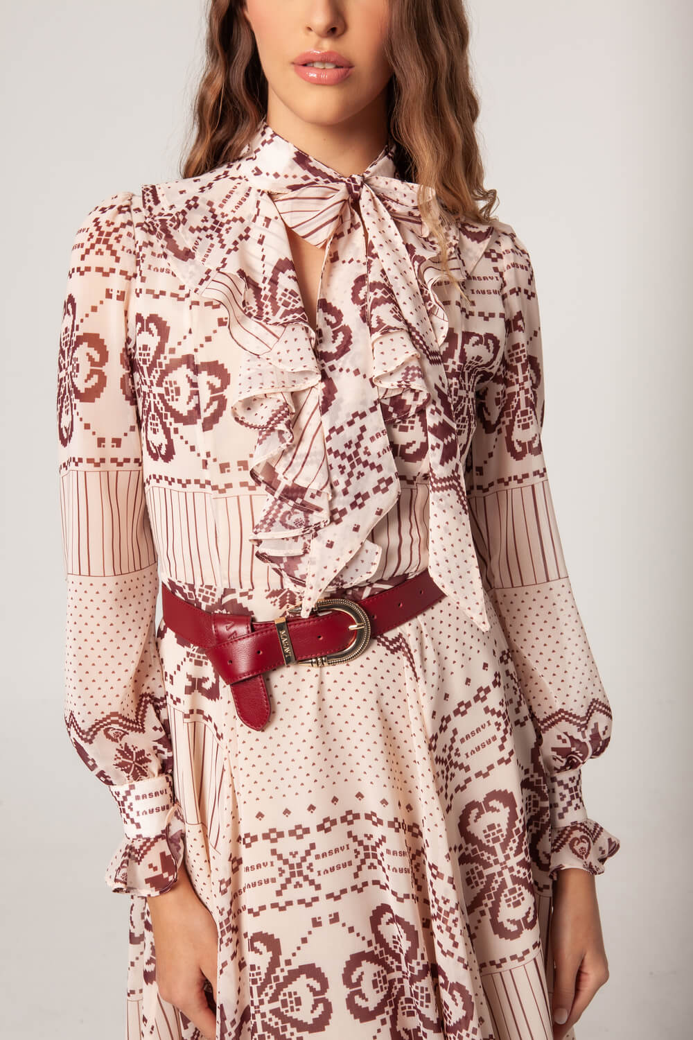 Vestido Gasa Midi - Masavi