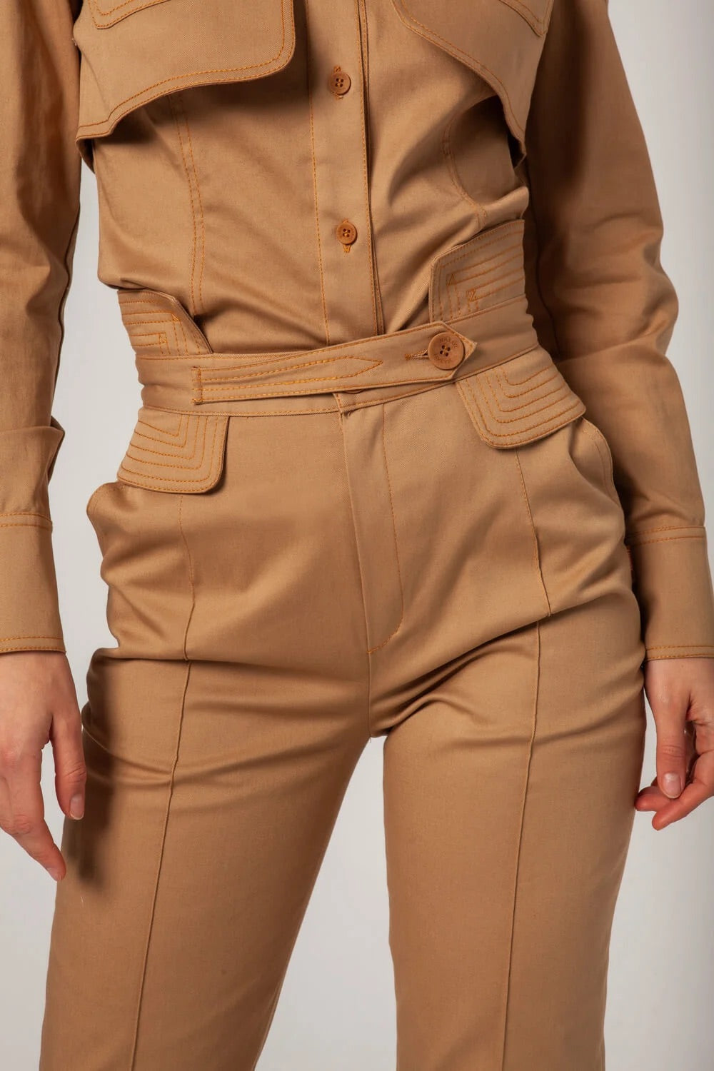 Calça Fajin Camel - Masavi