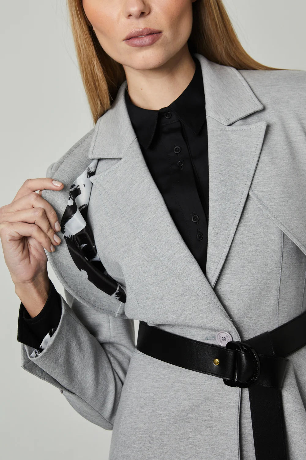 Blaze Noote Asymmetrical Grey - Masavi