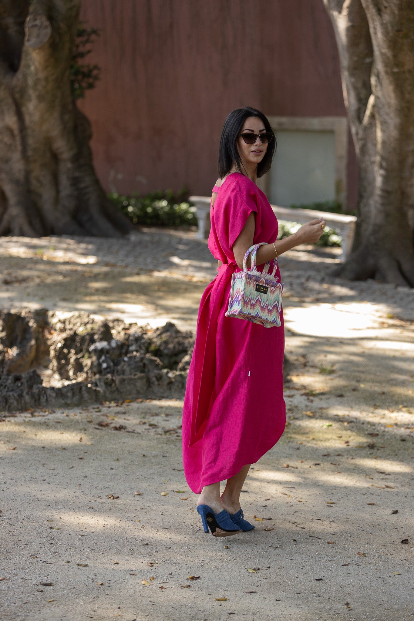Tunic Dress with Belt - Jijil