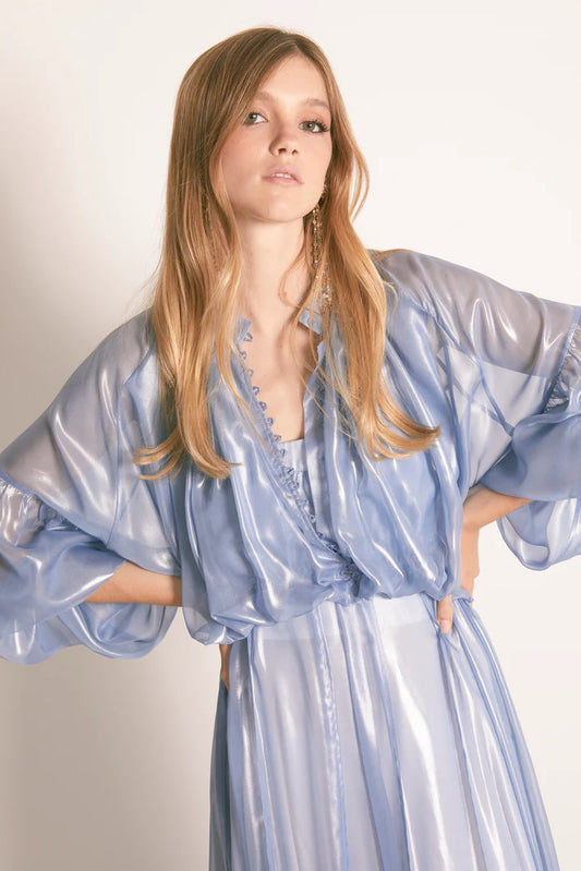 Abullonada Sirian Glow Sky Shirt - Masavi