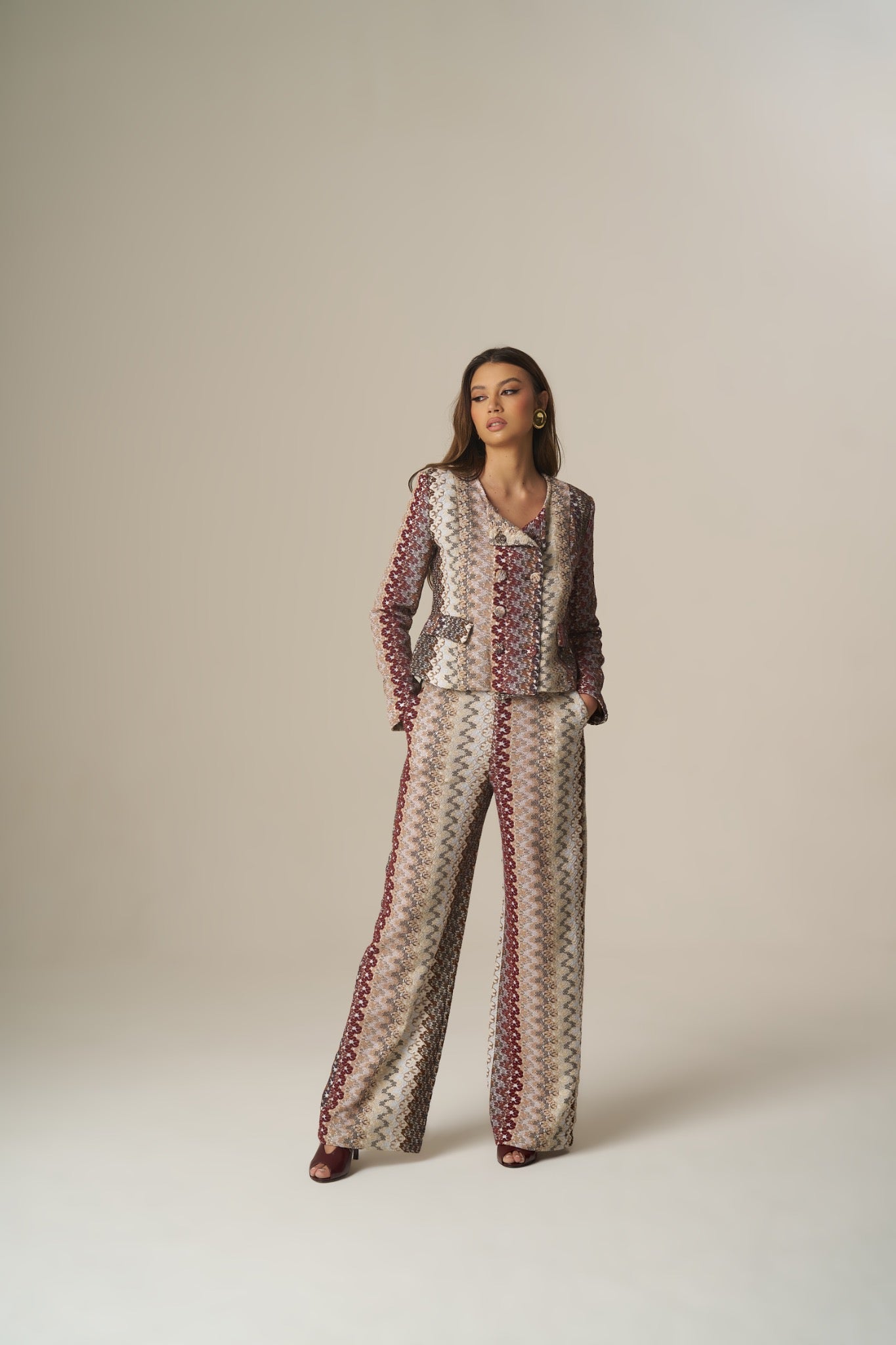 Blazer Rachel Em Malha – Pho Firenze