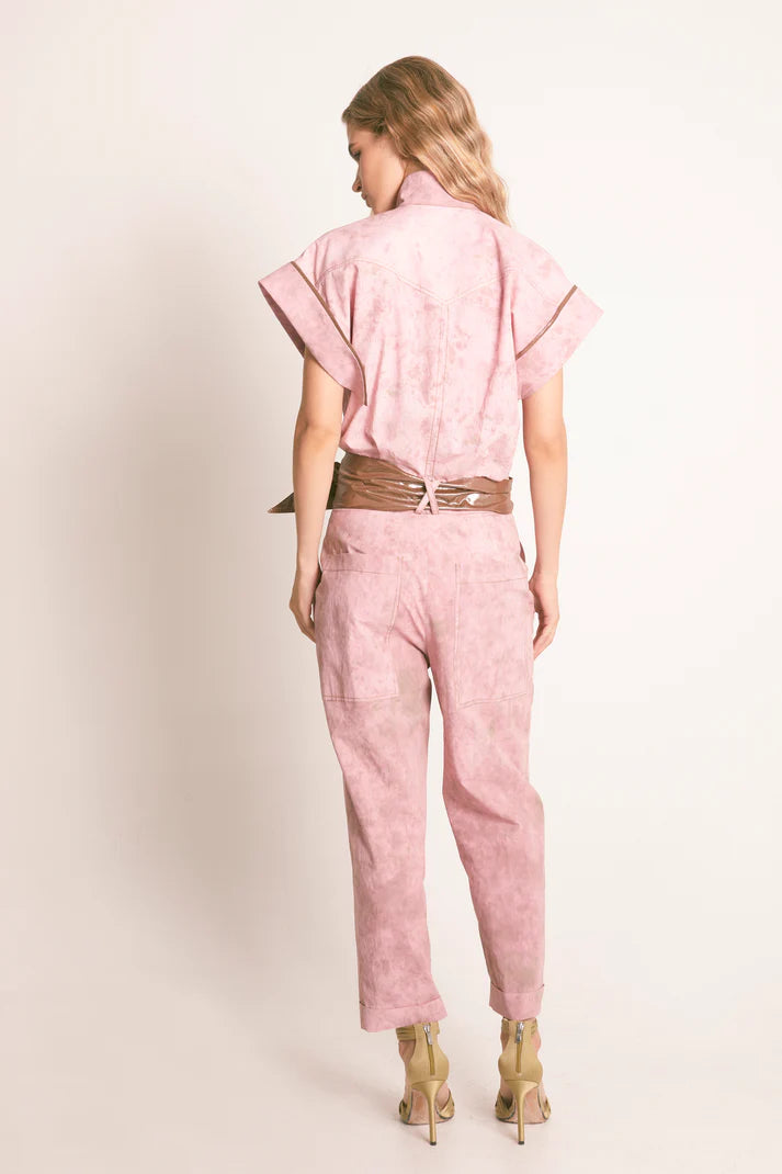 Macacão Rosa AVVERBIO - Masavi