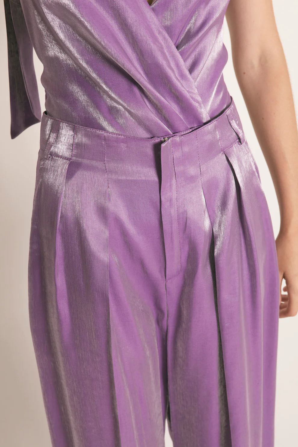 Calça Maxi Vitoria Lilás - Masavi