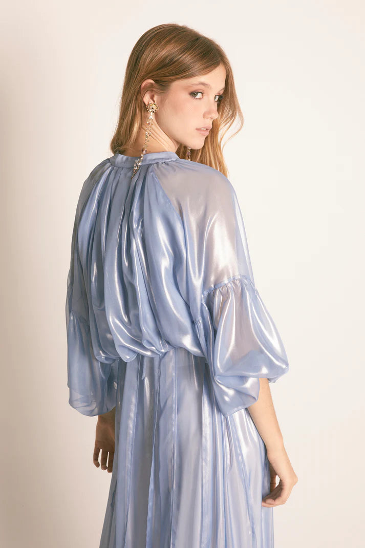 Camisa Abullonada Sirian Glow Sky - Masavi