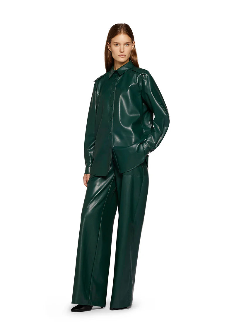 Vegan Leather Trousers - Simona Corsellini