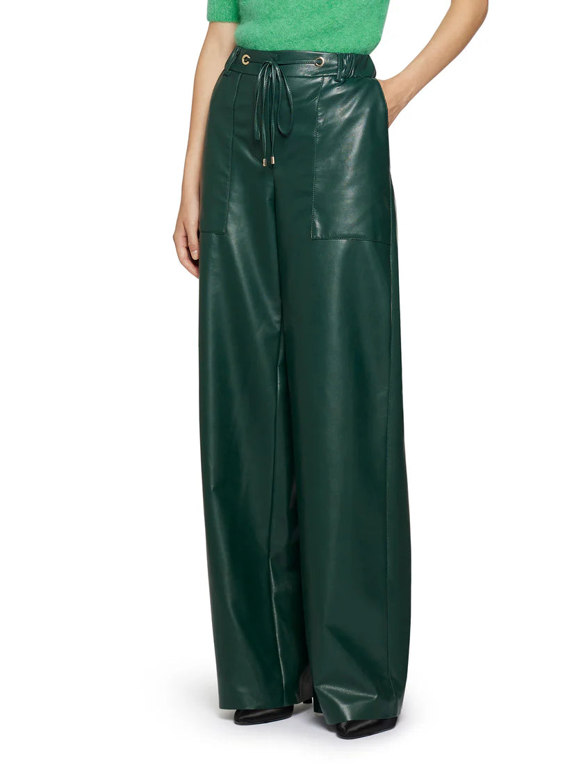 Vegan Leather Trousers - Simona Corsellini