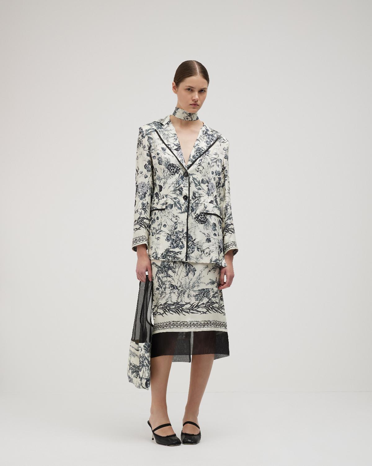Blazer estampado - Simona Corsellini