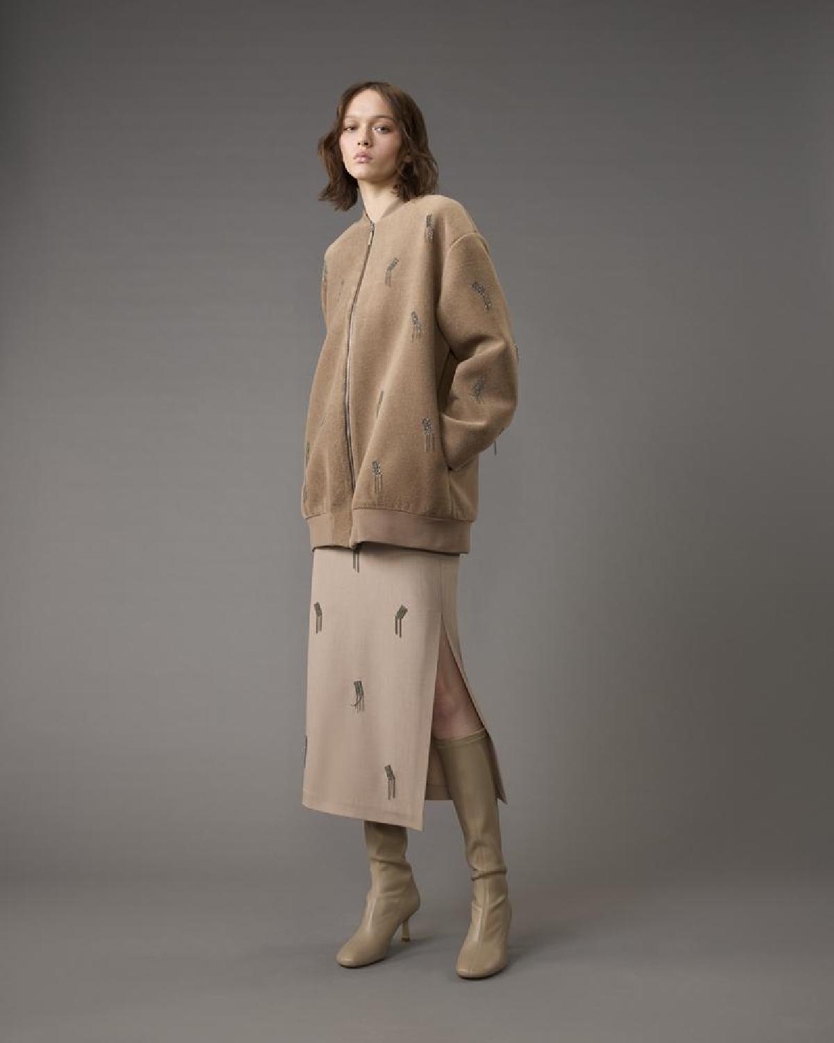 Casaco Bomber com Aplicações Metálicas - Simona Corsellini