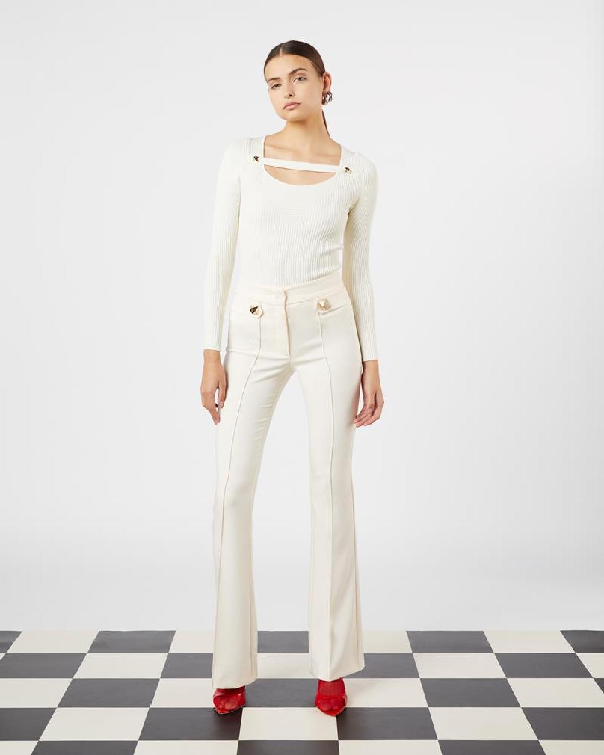 Camisola de Malha Canelada - Simona Corsellini