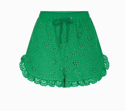 Embroidered Shorts - Manoush
