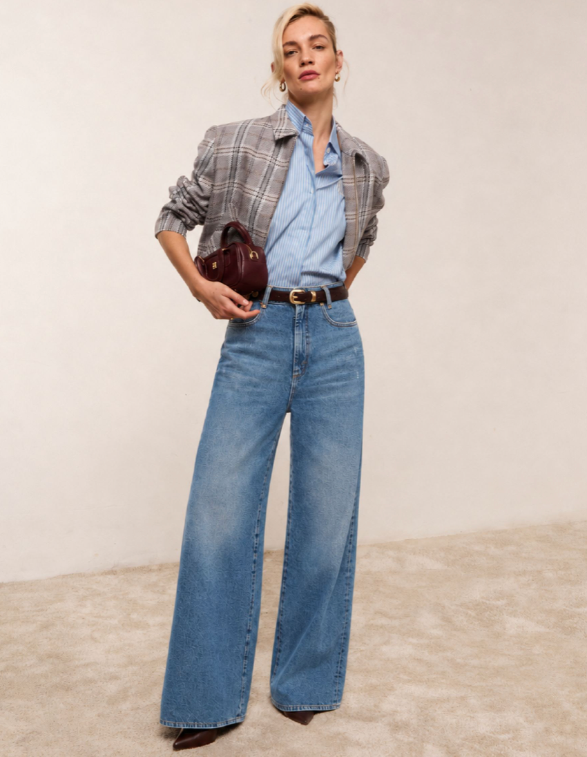 Casaco Oversized Pepper Xadrez Cognac – Josh V