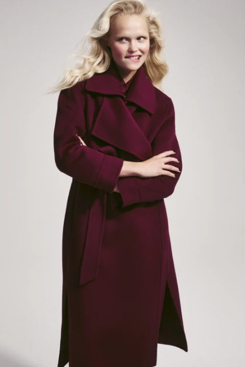 Sobretudo em Lã com Cinto - Simona Corsellini