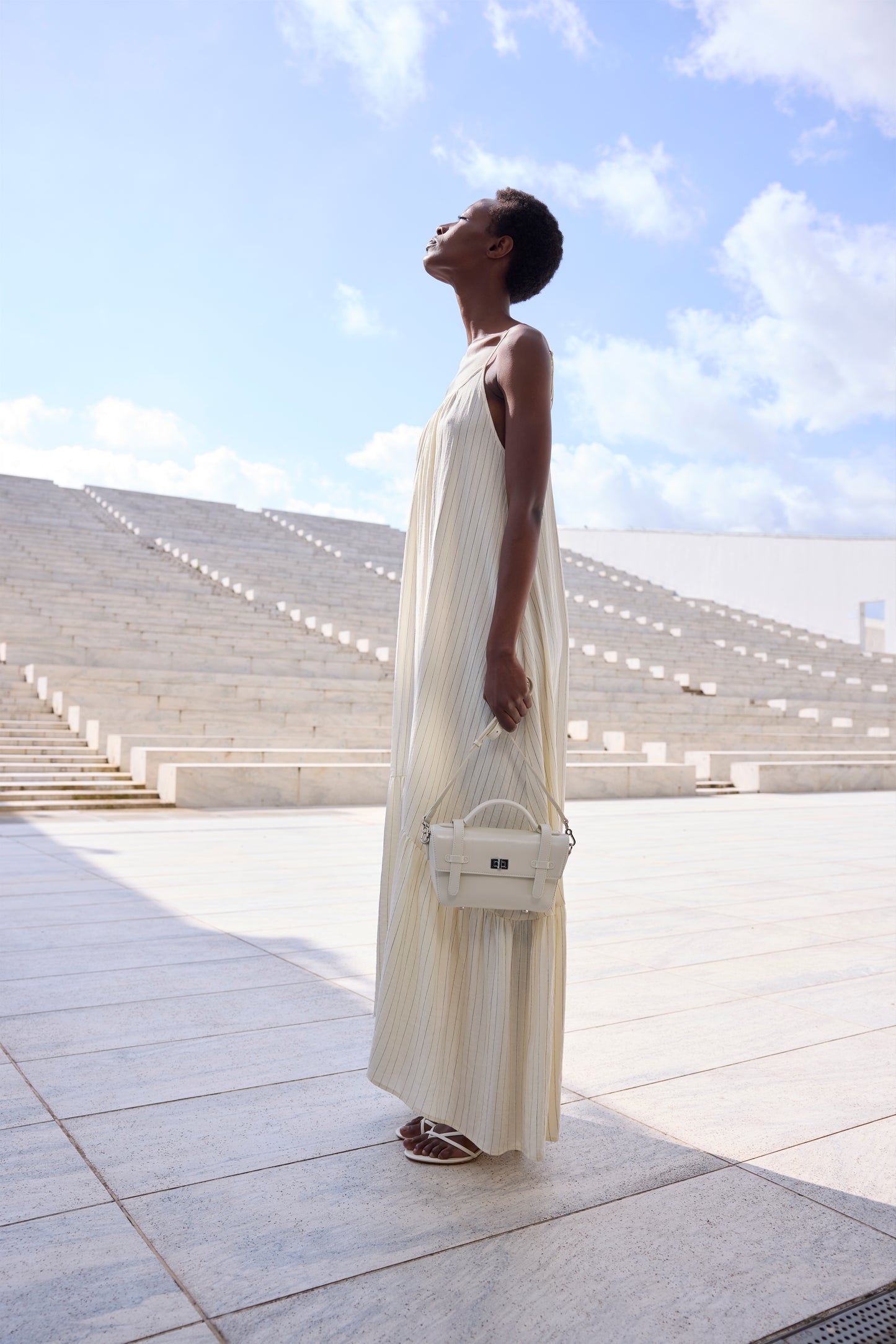 Vestido Longo Risca Fina - Eleh