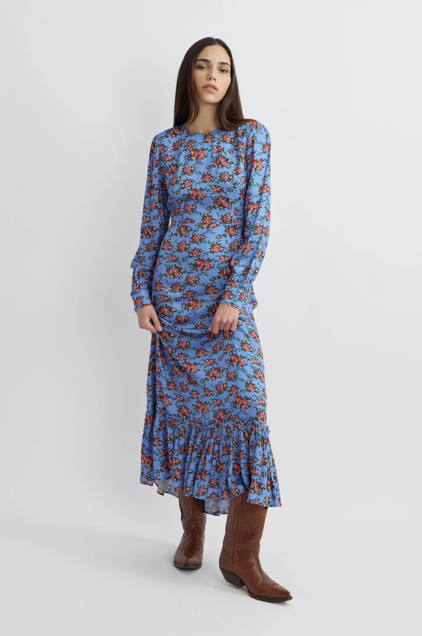 Vestido Longo Ruchet - Manoush