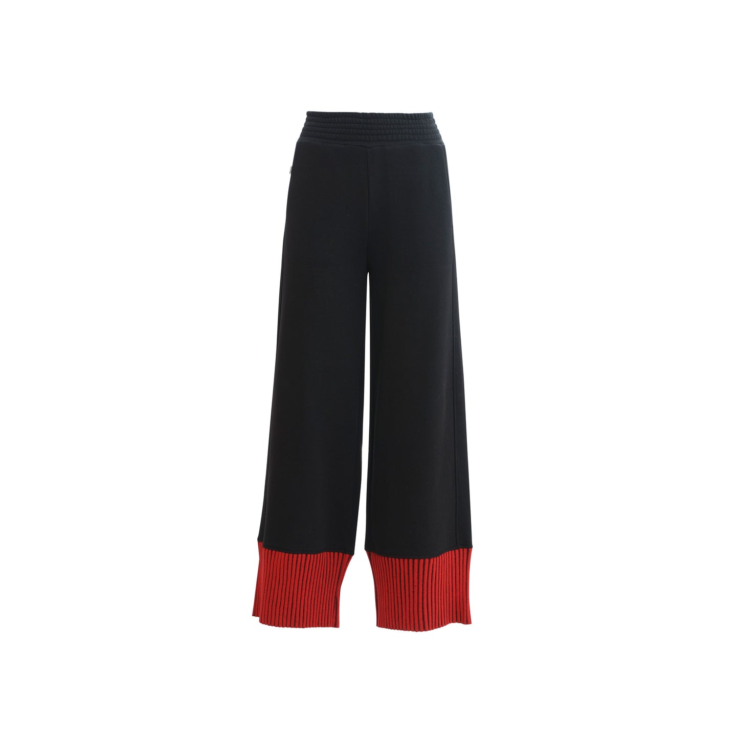 Knitted Trousers with Trico Hem - Jijil