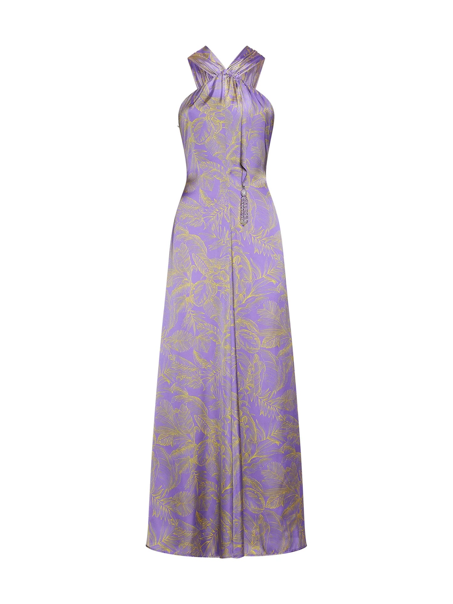 Vestido Longo em Éden Print - Simona Corselini