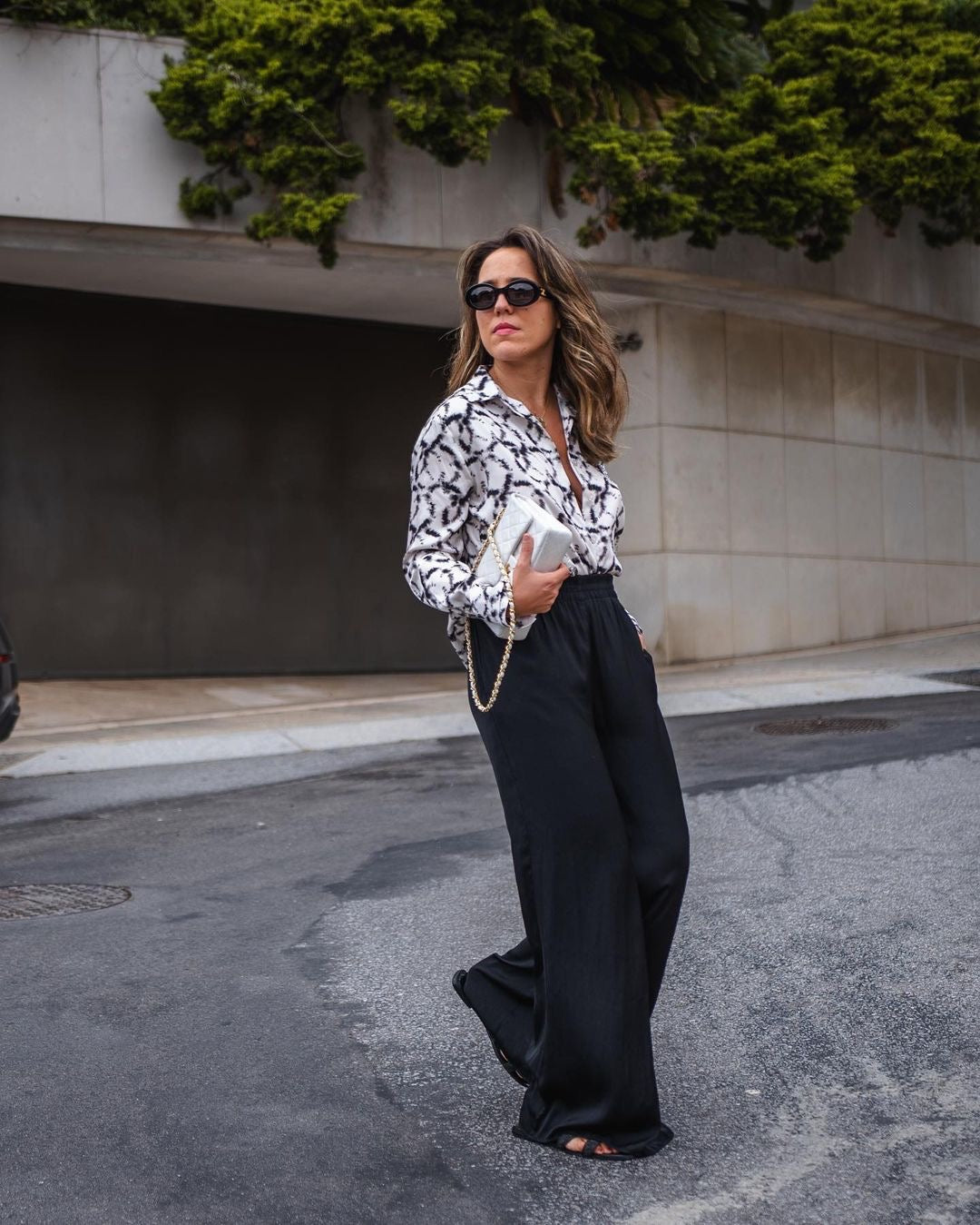 Camisa Estampada com Brilhantes - Jijil