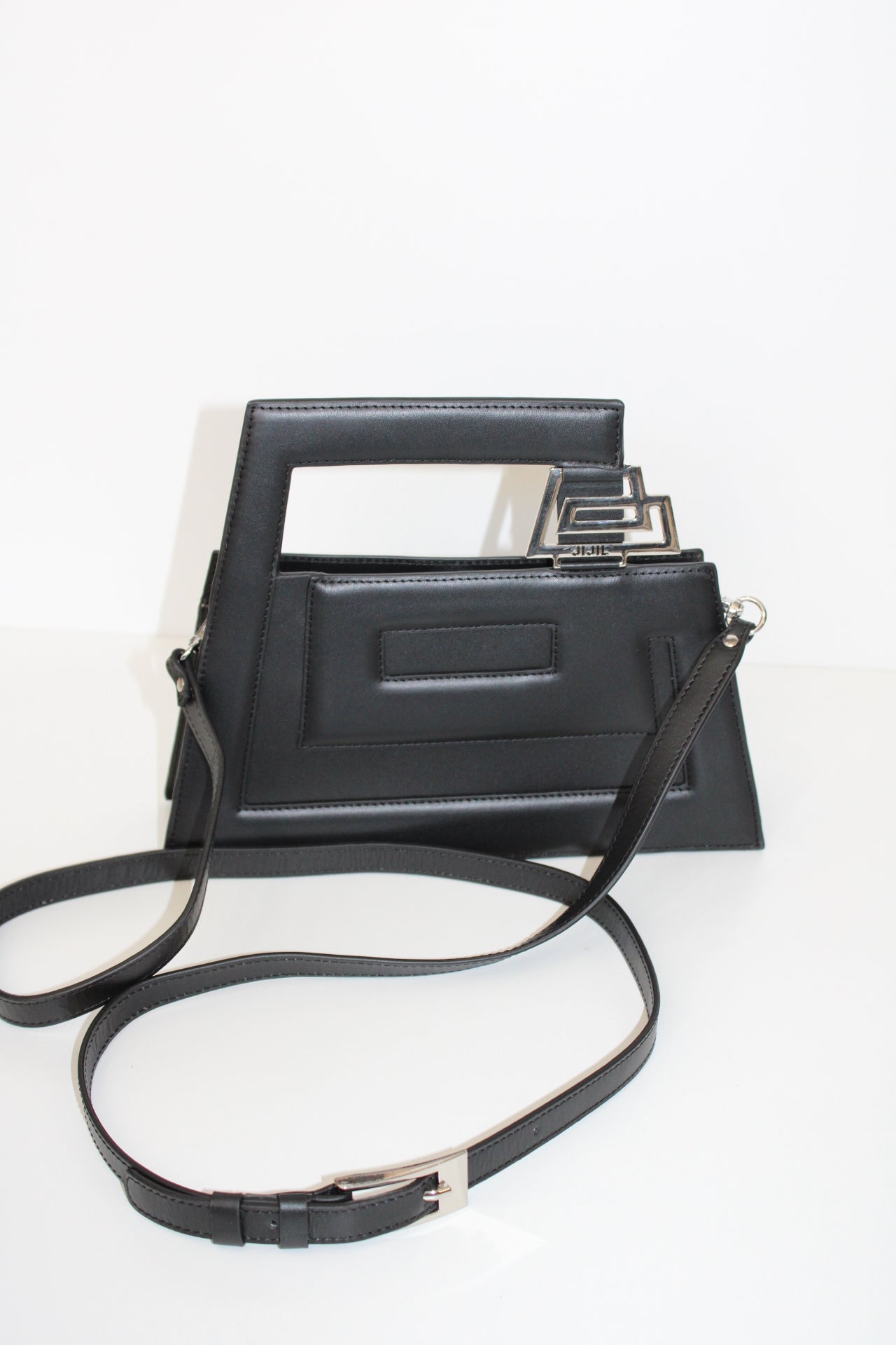 Mini Bolsa de Couro BLACK - Jijil
