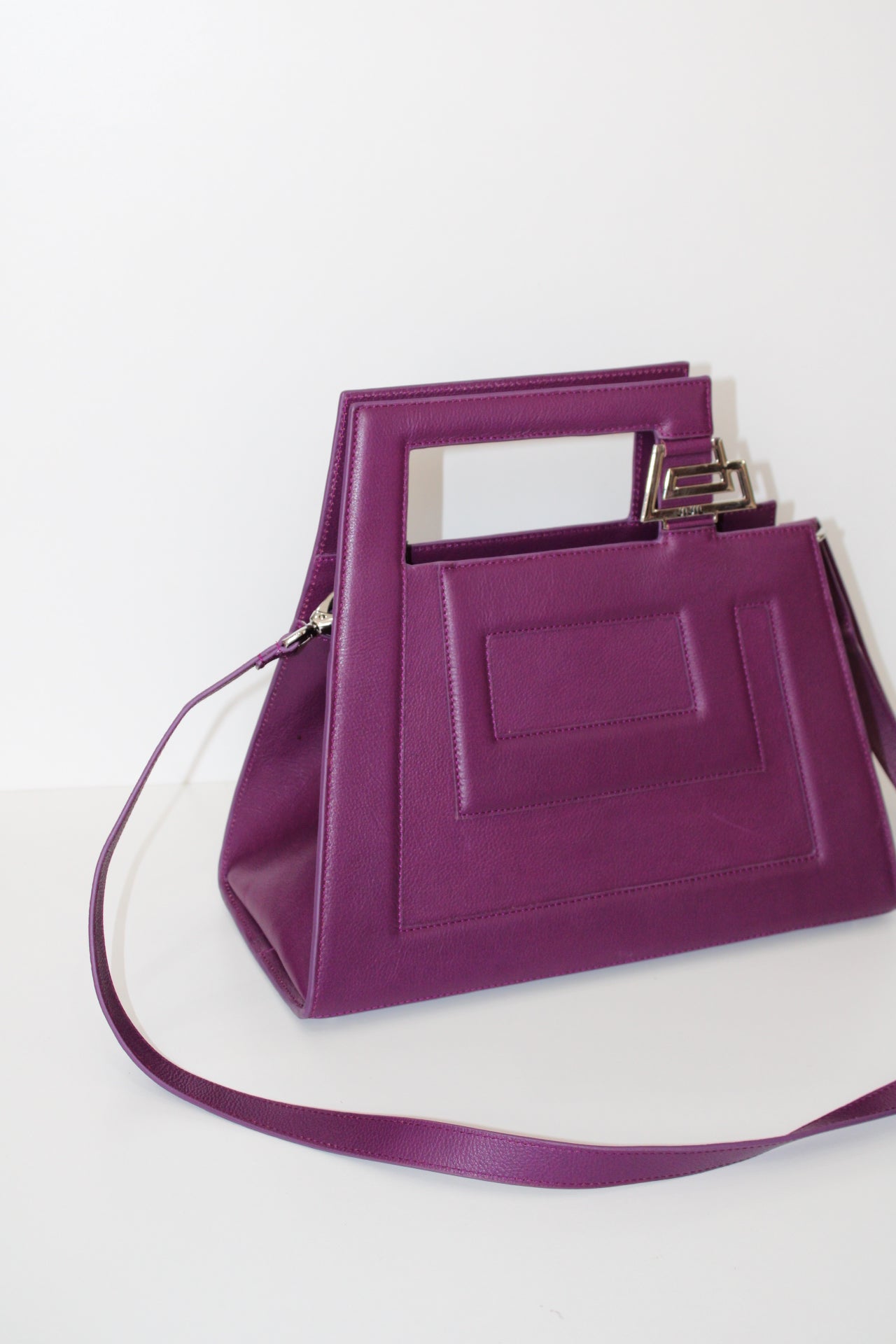 Bolsa de Couro VIOLET - Jijil
