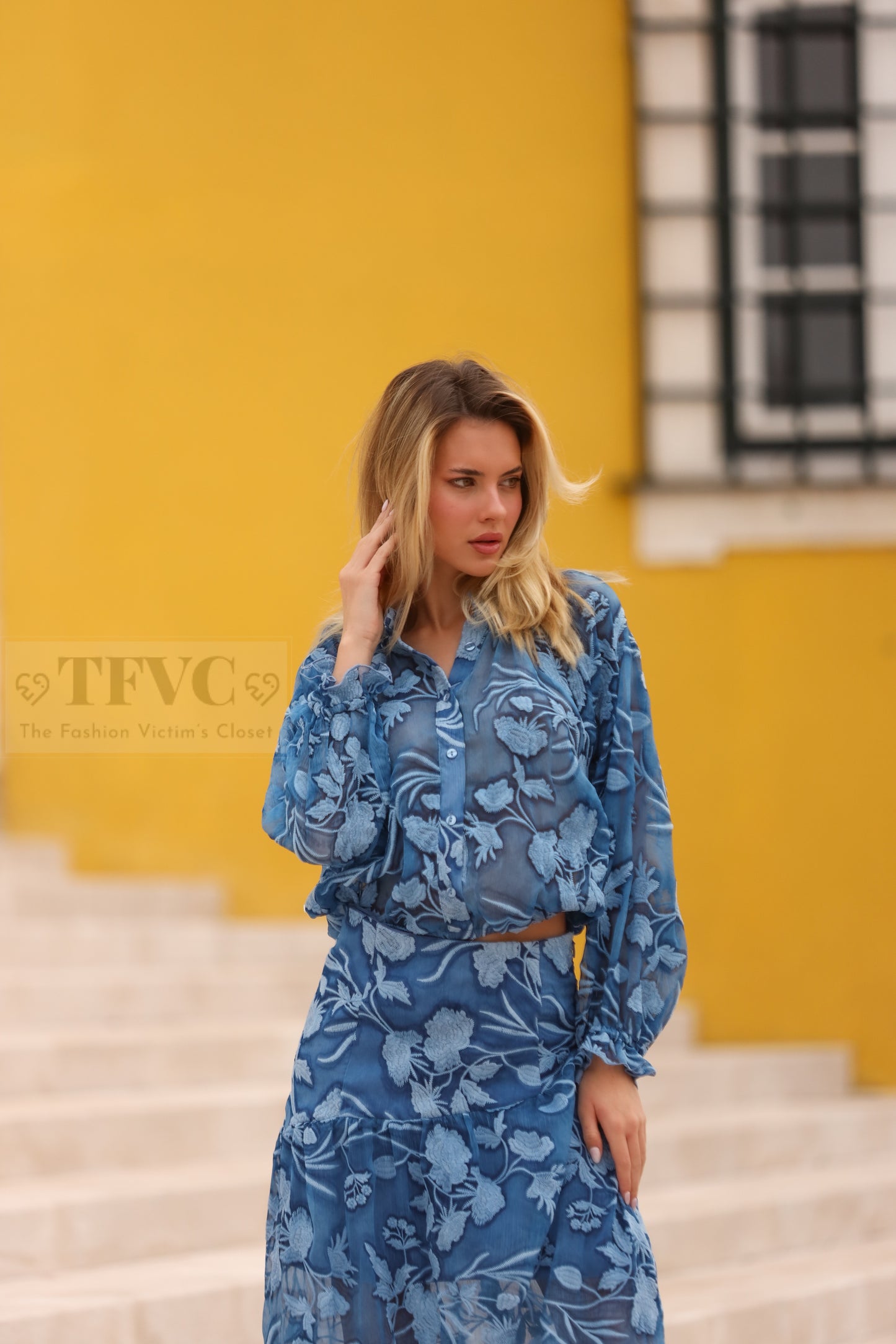 Camisa Com Bordados em Relevo - Jijil