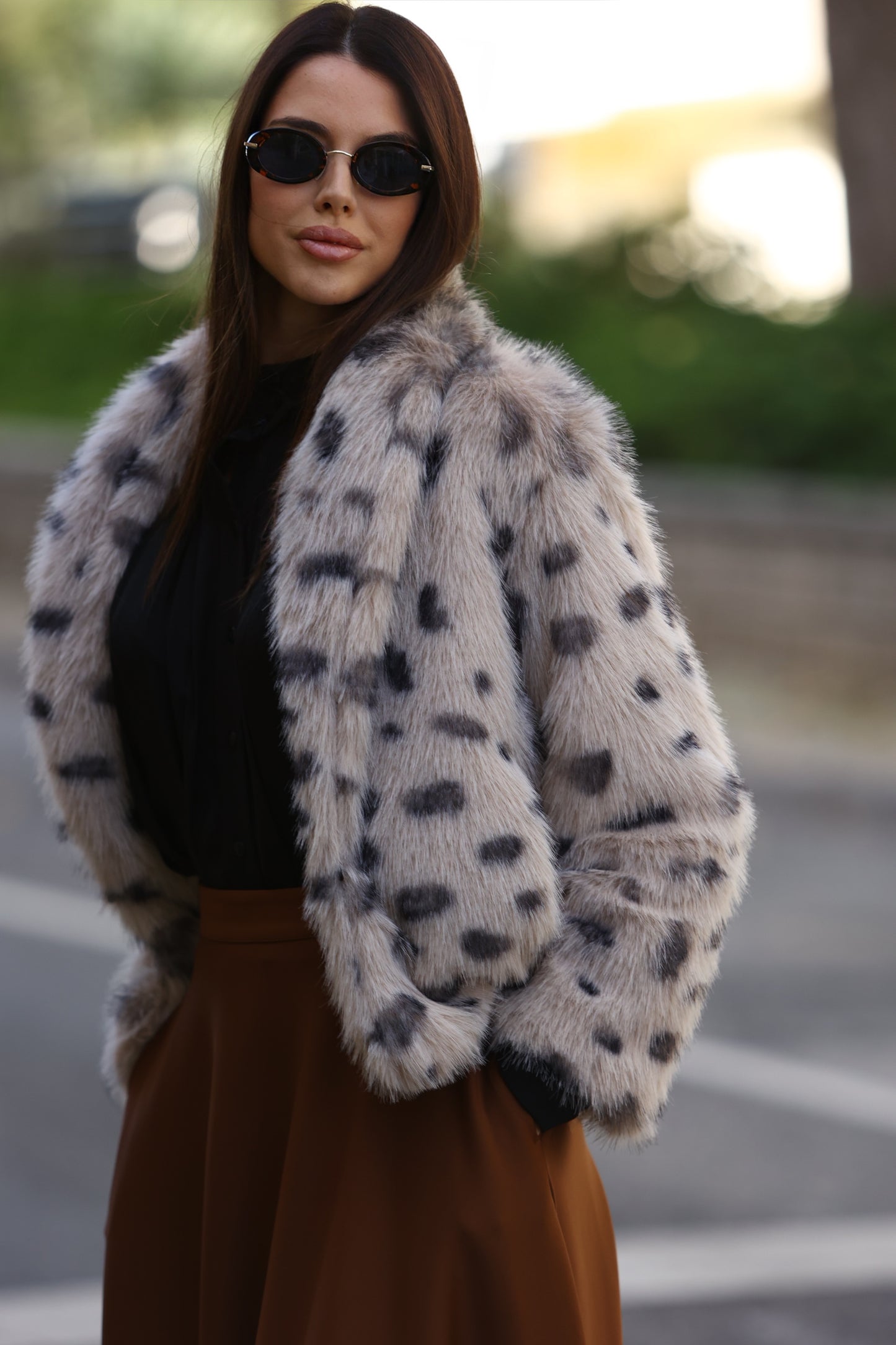 Casaco Curto De Pelúcia - Jjil