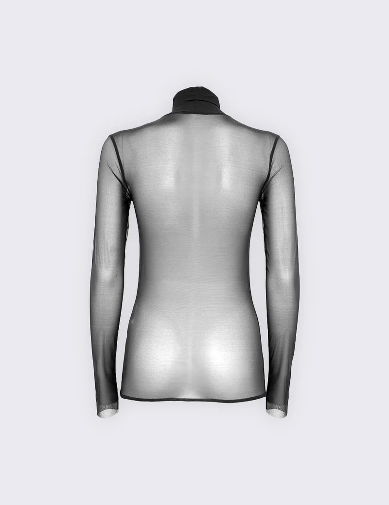 Transparent Nylon Blouse - Jijil