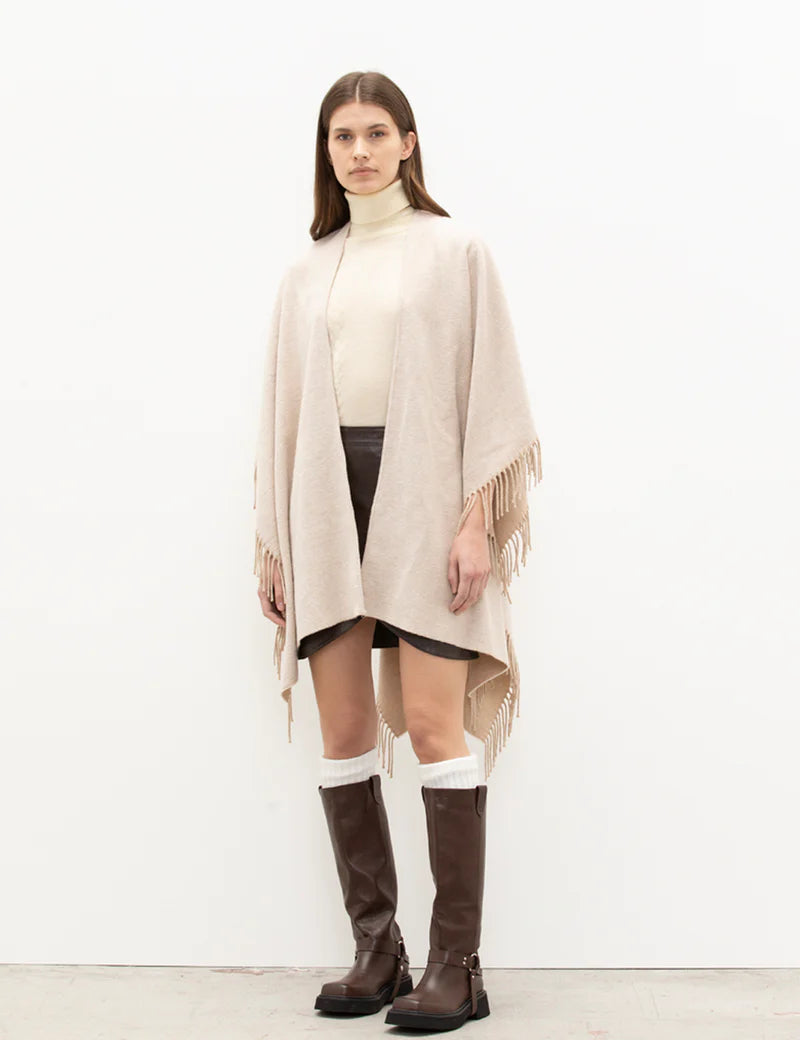 Poncho em Algodão - Jijil