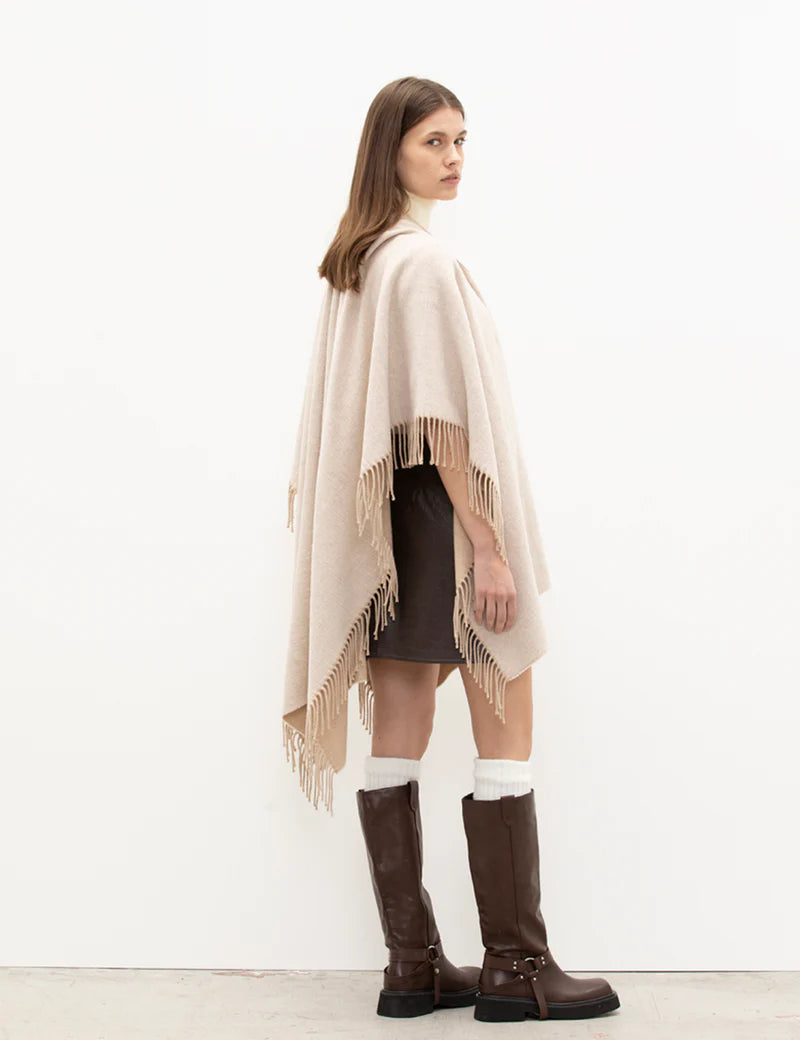 Poncho em Algodão - Jijil