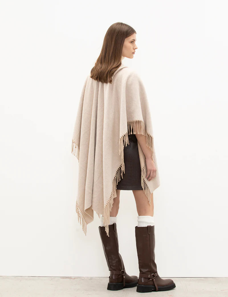 Poncho em Algodão - Jijil