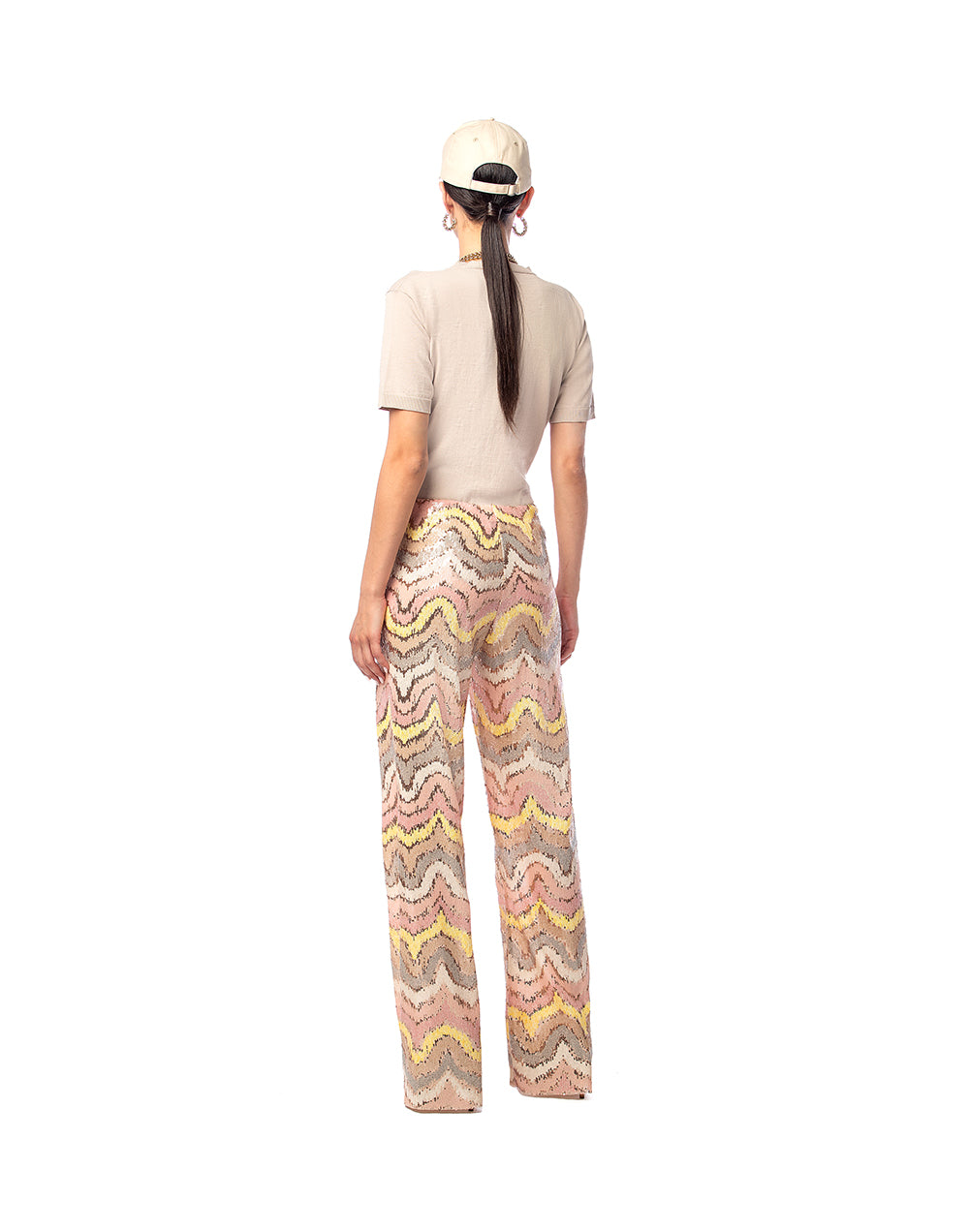 Cannes Pastel Rainbow Trousers - Mvp Wardrobe