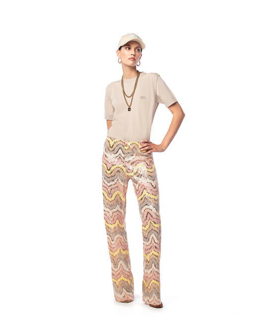 Cannes Pastel Rainbow Trousers - Mvp Wardrobe