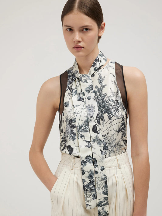 Blusa estampada  – Simona Corsellini