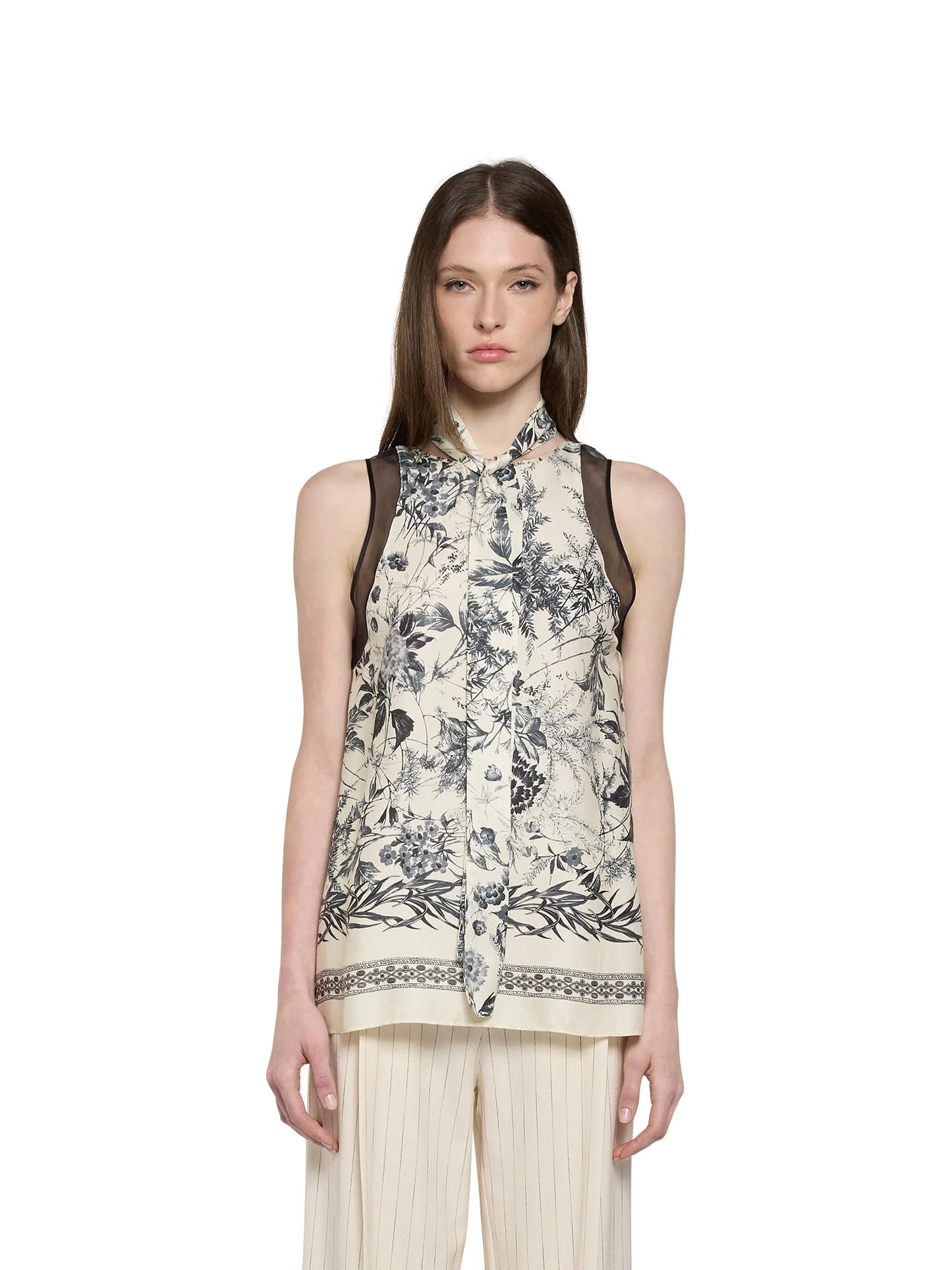Blusa estampada  – Simona Corsellini