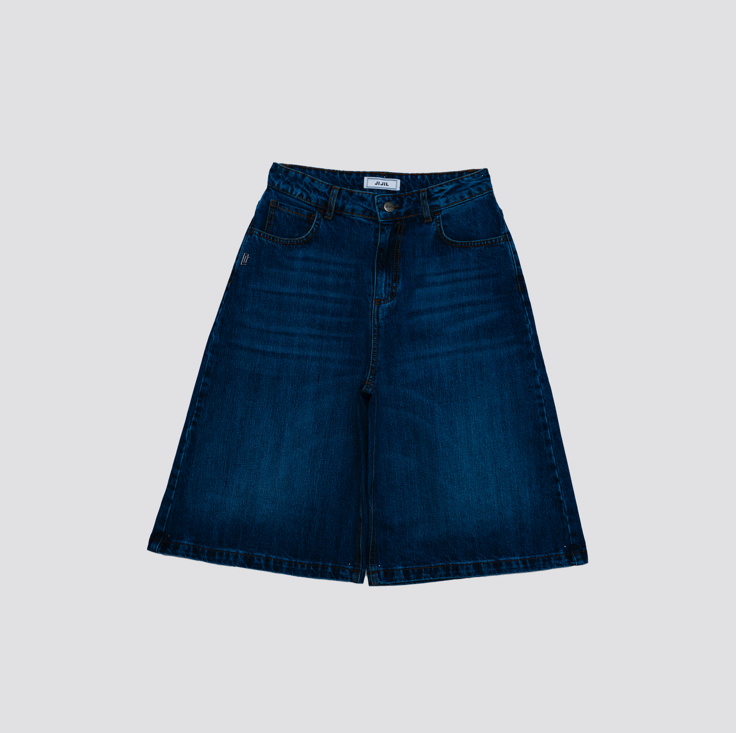 Bermuda Jeans Wide Leg - Jijil
