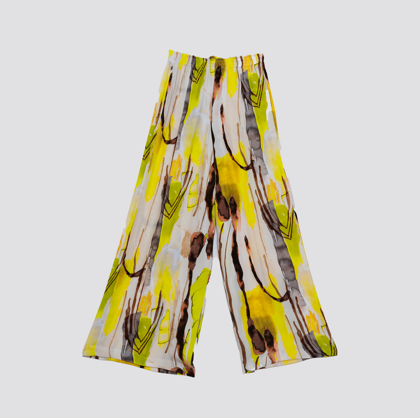 Calças Fluídas Estampadas - Jijil
