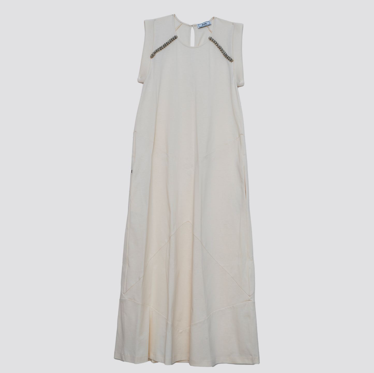 Vestido com Detalhes nos Ombros - Jijil
