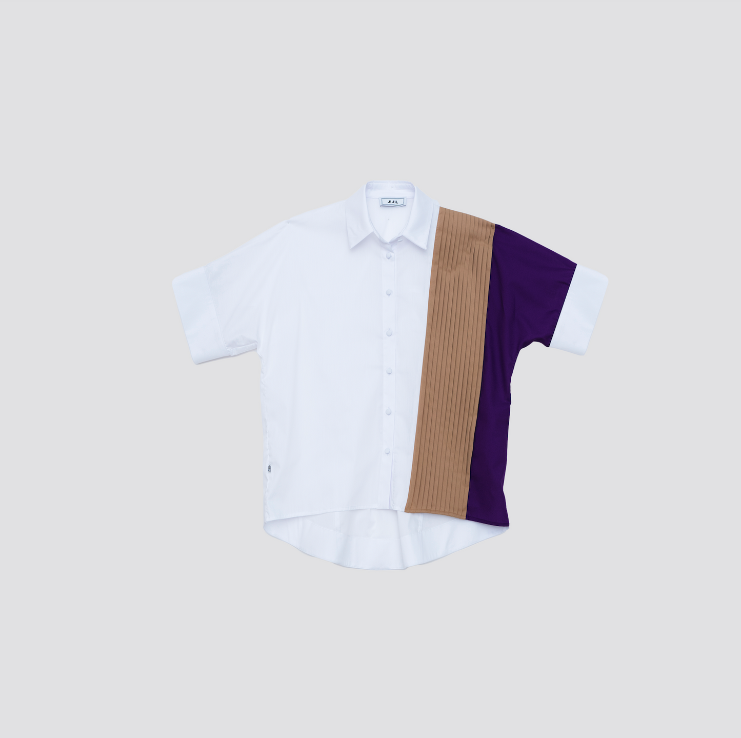 Camisa com detalhe plissado - Jijil