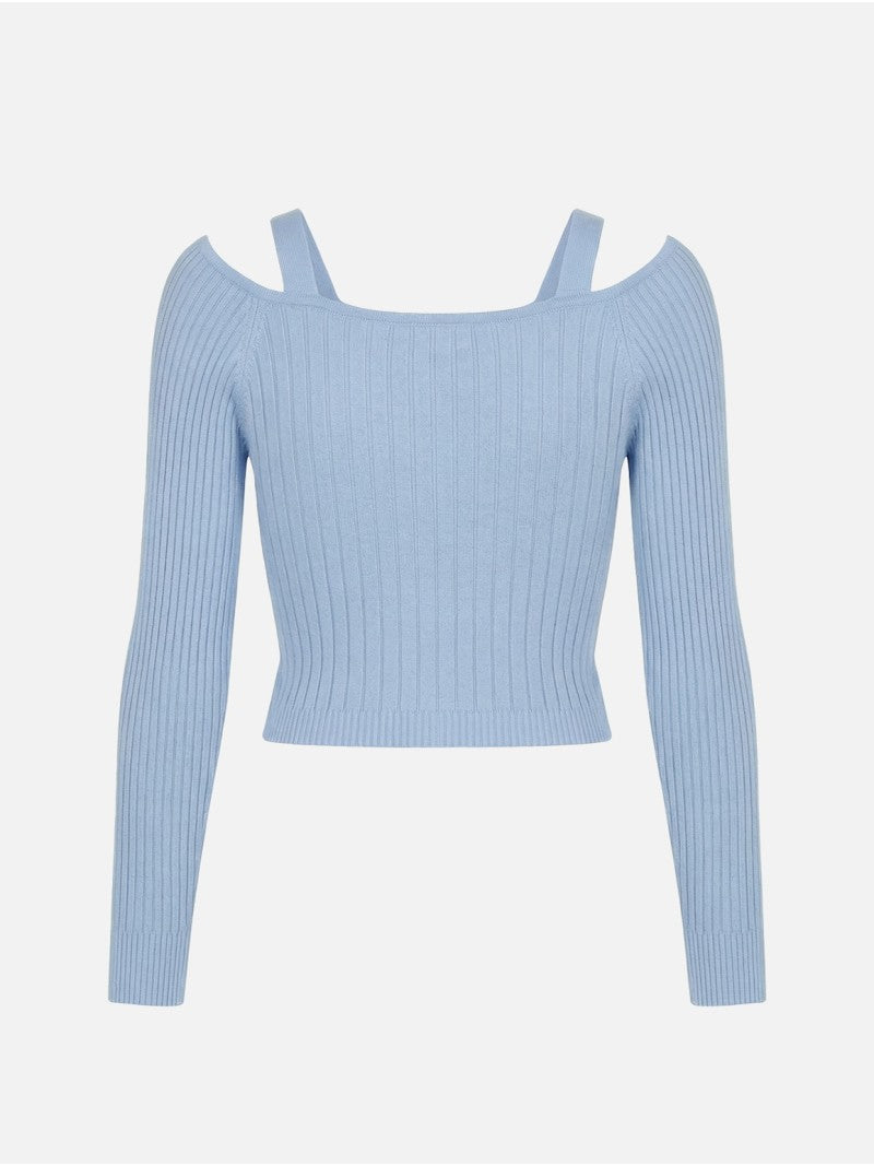 Camisola de Malha Cropped com Alças – Scripta