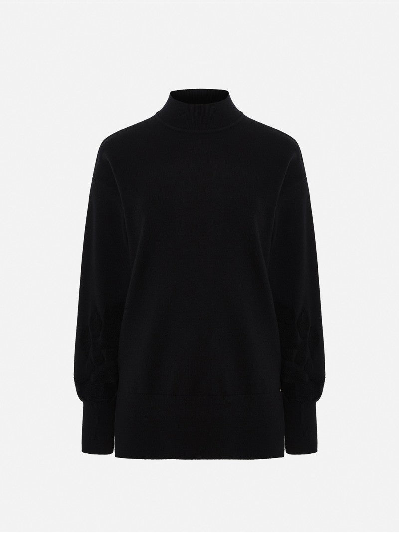 Camisola Gola Lisa Subida - Scripta