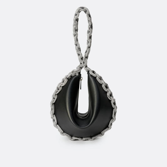 CLOE Bolsa em Pele e Cristal - Hibourama