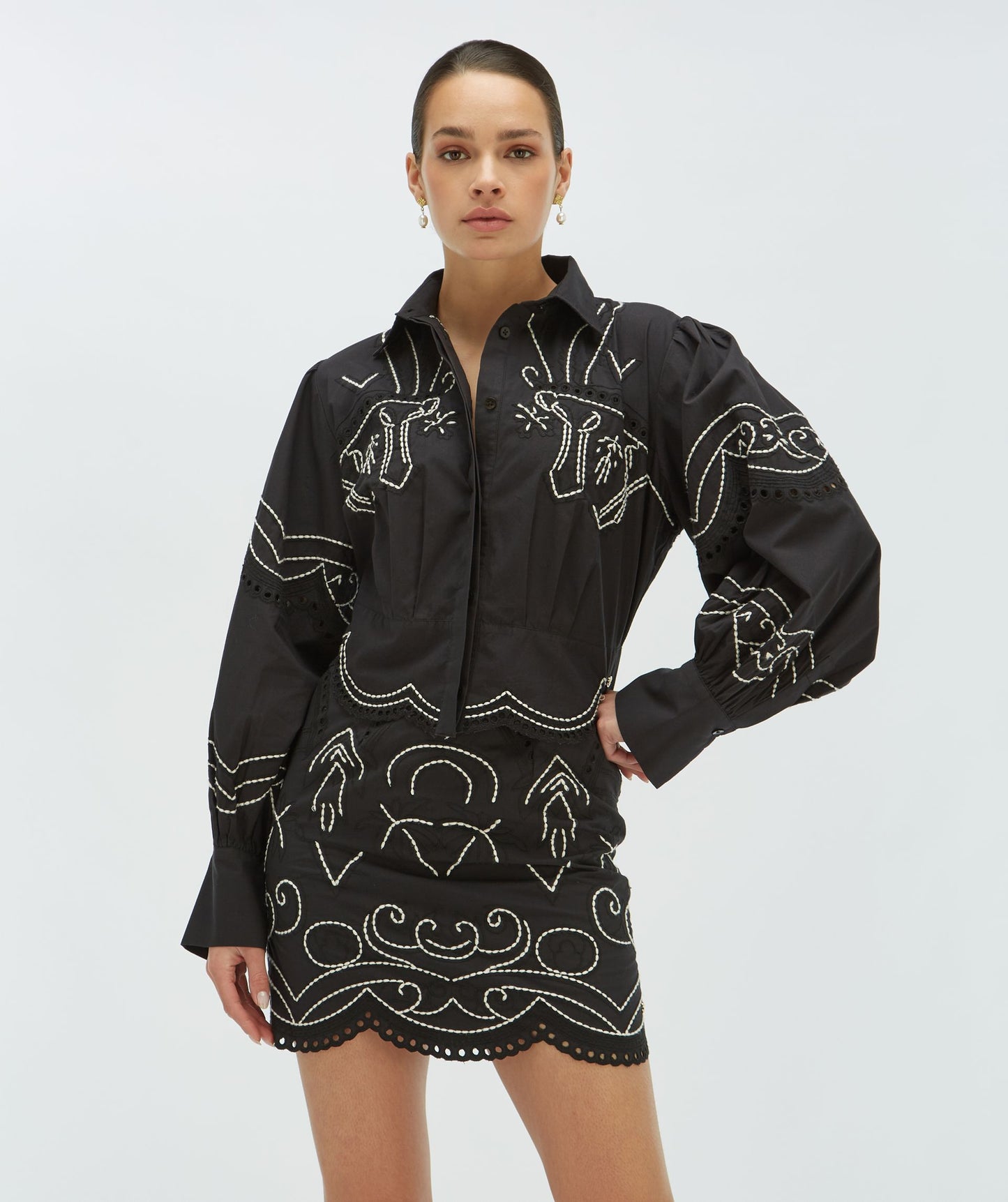 Blusa curta DAPHNE - Josh V